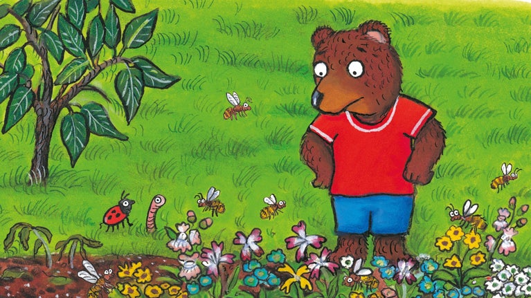 Ben Plants a Butterfly Garden image